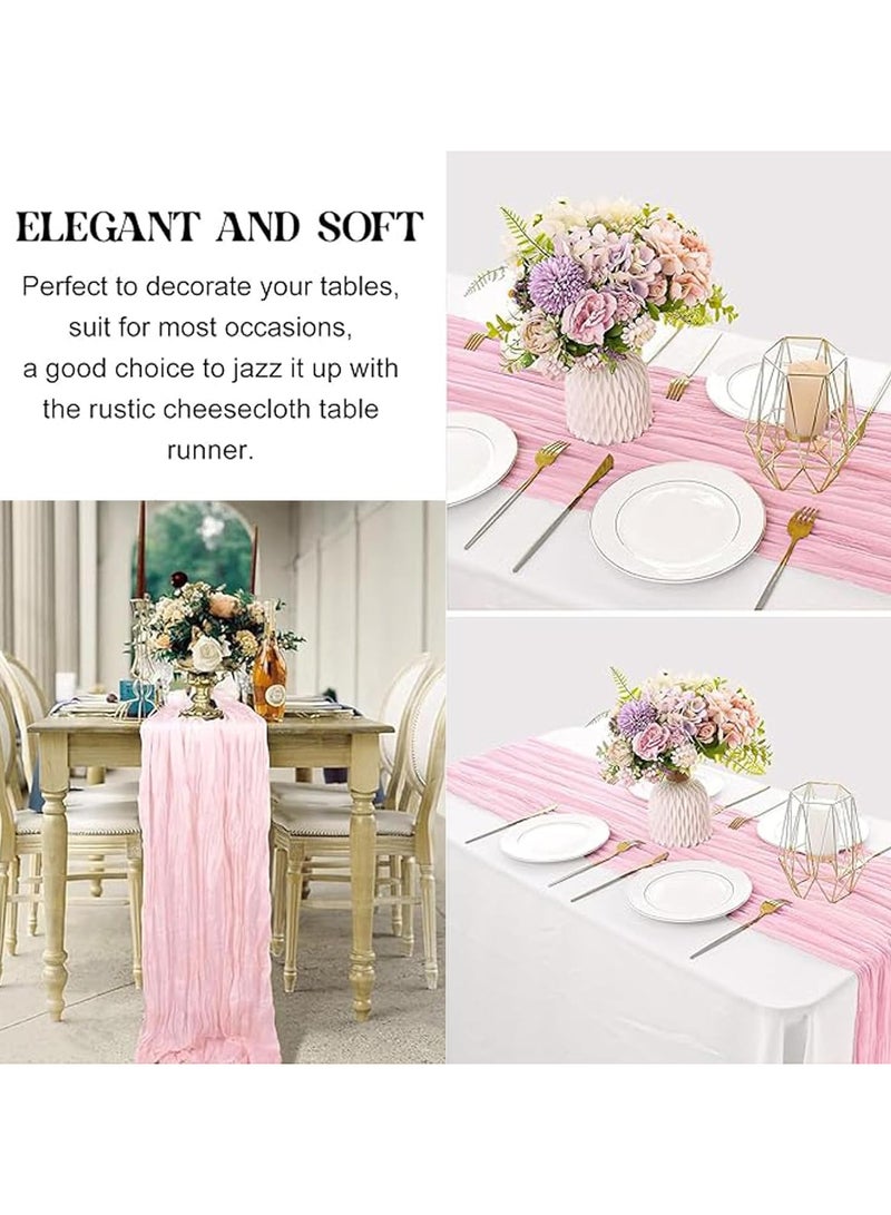 انسجام مفرش طاولة من القماش القطني، ديكورات زفاف، قطع مركزية للطاولة من قماش الطاولة، مفرش طاولة من القماش البوهيمي لحفلات الزفاف، حفلات استقبال العروس، ديكورات الطاولة لأعياد الميلاد - Image 3
