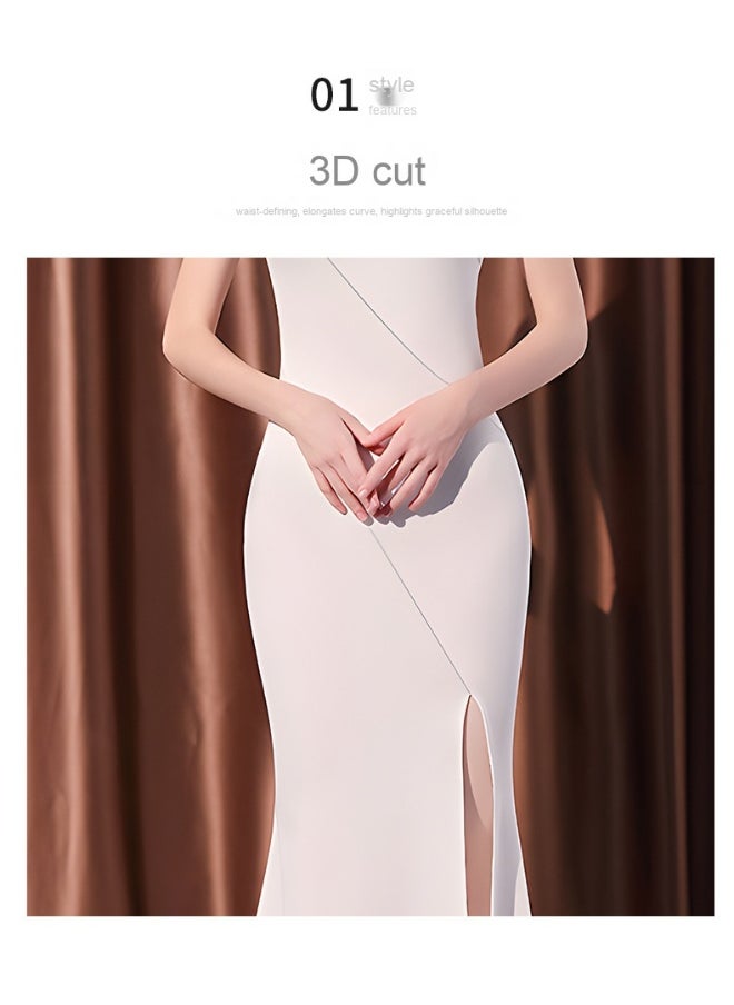 Madam Uniq Off-Shoulder White Dress  - Image 5