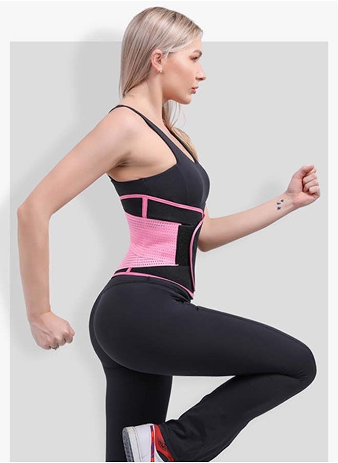Ocean - Waist Trainer Belt for Women, Sport Girdle Belt, Slimming Sauna Waist Trimmer Belly Band Sweat Sports Girdle Belt, Exercise Belt with Adjustable Straps, Slimming Body Shaper Belt (L) - Image 1