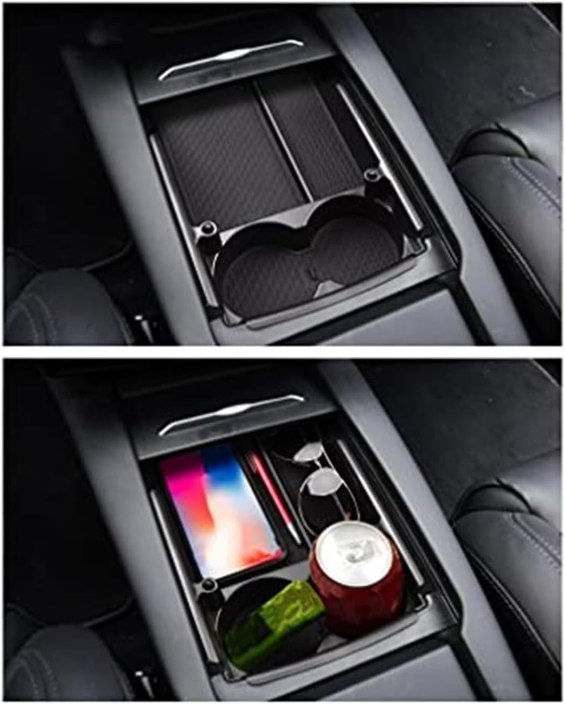 Yurefax Center Console Organizer for Tesla Model X/S - Image 3
