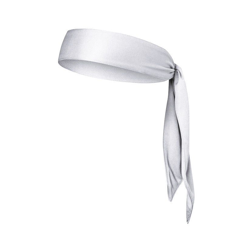 Generic Mens and Womens Sports Headband Running Headband Yoga Hair Band Fitness Sweat-absorbent Headband Strap Headband White 