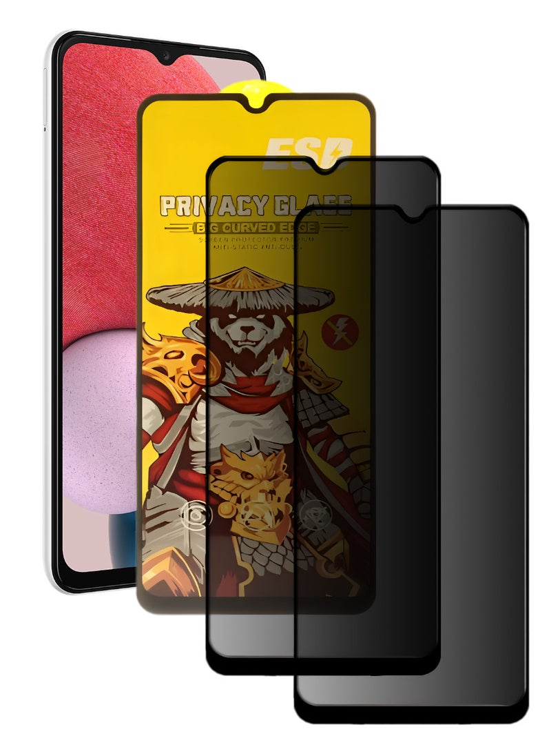 ESD 2 Pieces Tempered Dustproof Glass Screen Protector Compatible For Samsung Galaxy A13 2022 - Image 1