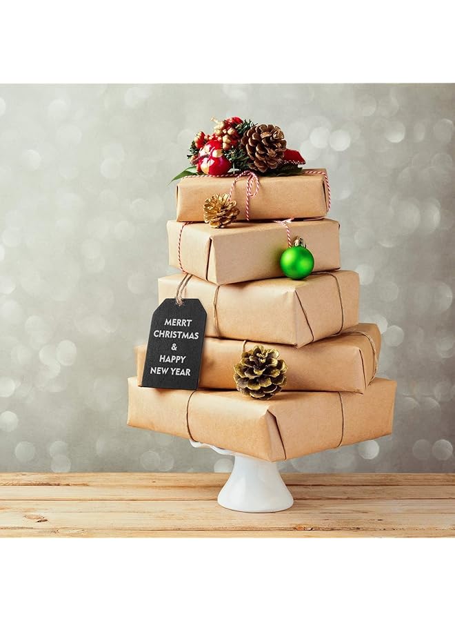 X spring Chalkboard Tags 48 Pcs Mini Erasable Chalkboards Hanging Chalkboard Labels Mini Chalkboard Signs For Markers And Chalks For Message Board Signs Diy Craft Food Labels Wedding Parties - Image 3