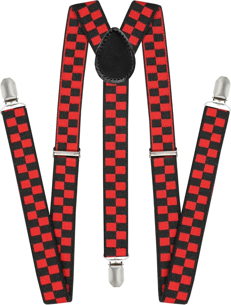 DIBI حمالات للرجال - حمالات قابلة للتعديل على شكل Y مع 3 مشابك قوية متينة - Image 1