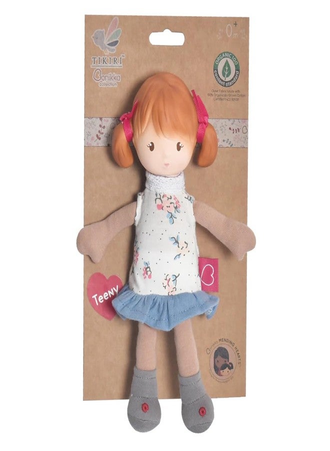 Tikiri Teeny Organic Doll with Natural Rubber Head - Image 2