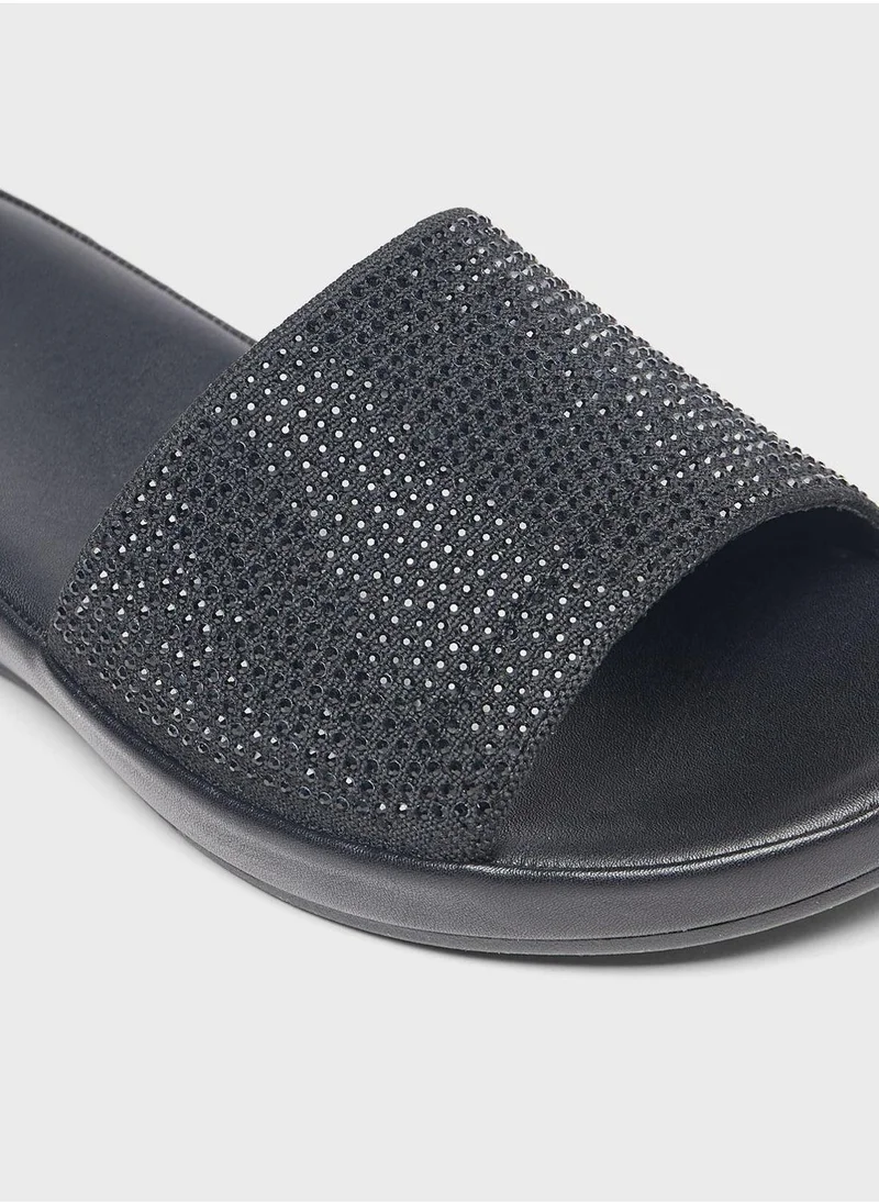 Le Confort One Strap Wedge Sandals