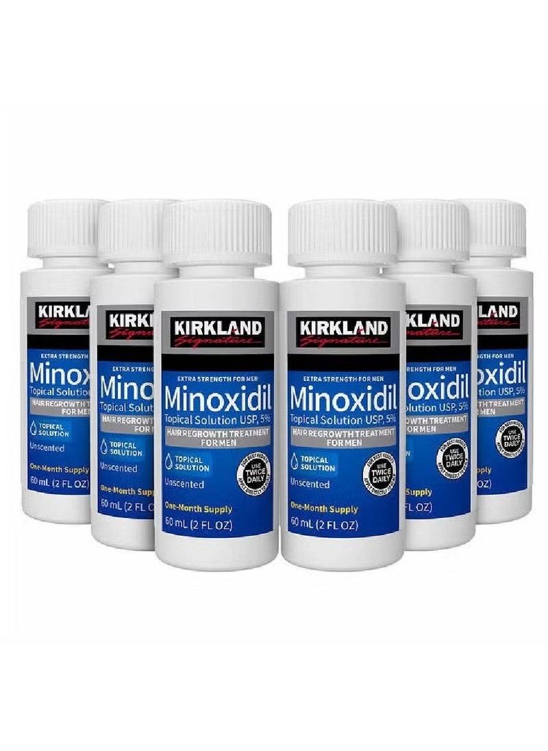 Kirkland Signature - 6-Piece Minoxidil Hair Regrowth Treatment - Image 1