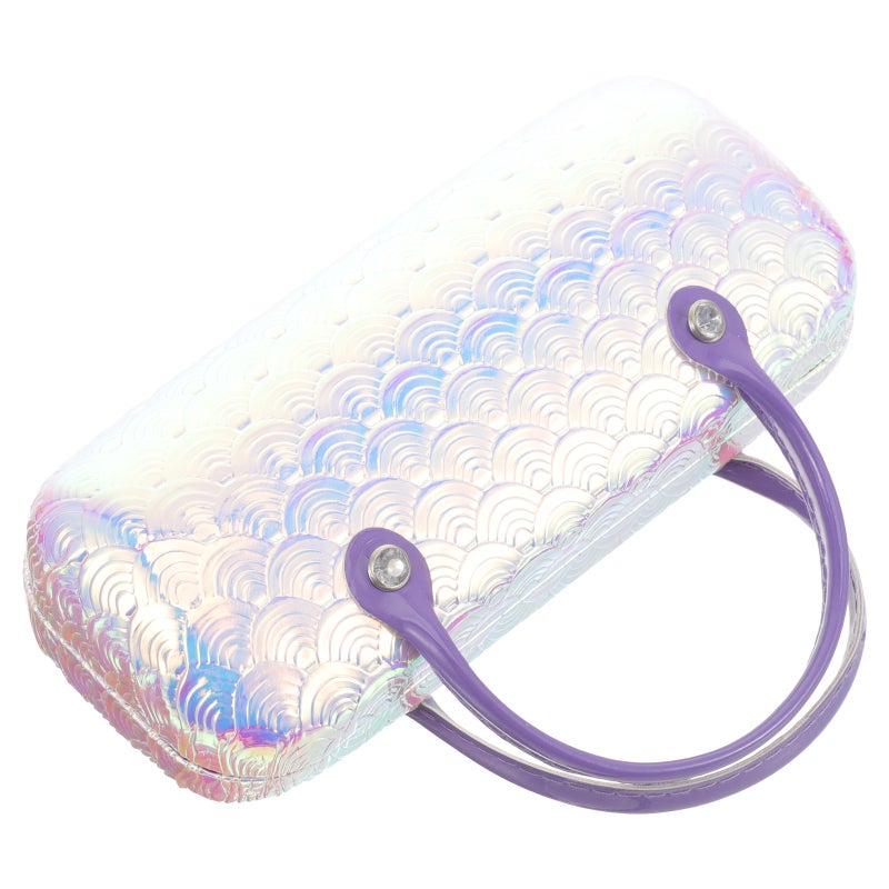 Sunglass Case Handheld Portable Eyeglasses Case Pu Leather Storage Case - Image 3