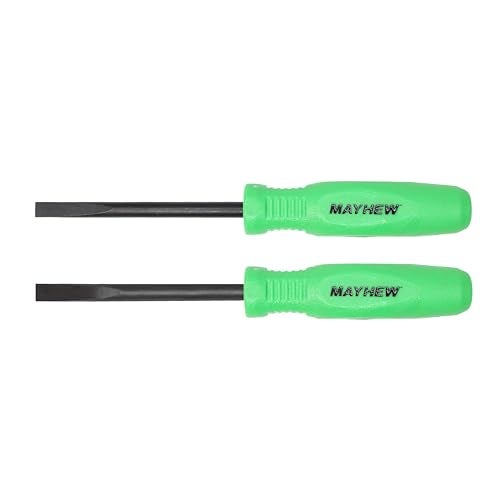 Mayhew Tools 31093GN Mini Heavy Duty Pry Bar 2Piece Set Green Heavy Duty - Image 3