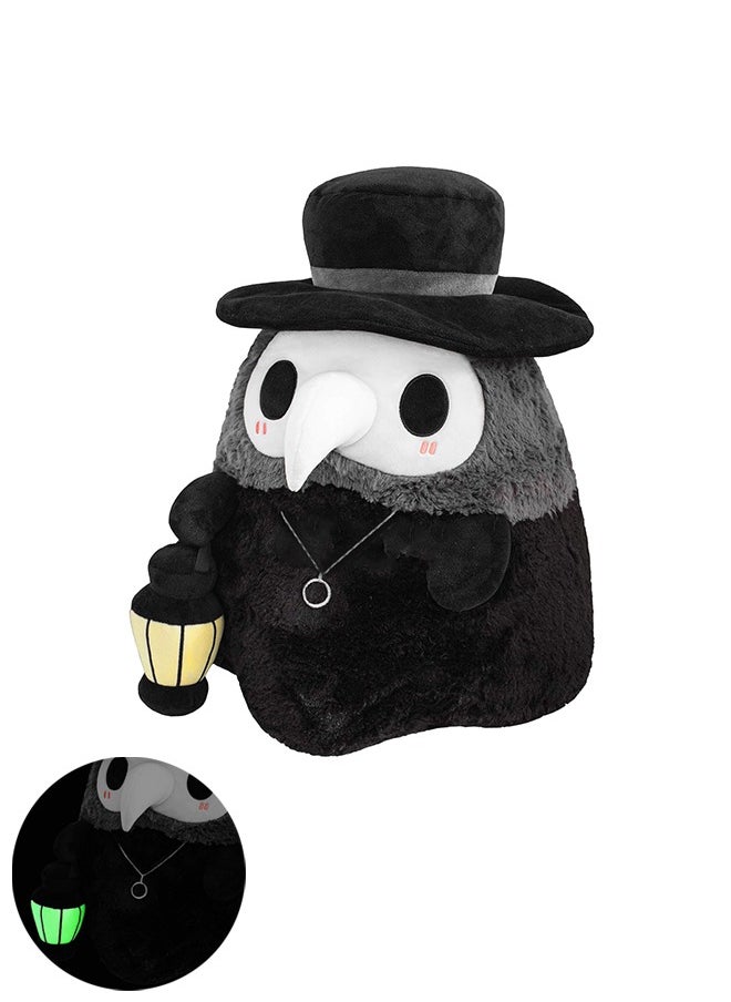 Organizer - Plague Doctor Stuffed Animals, 8 Inch Plush Toy with Lantern Cool Toys Crow Plush Gift for Kids - Image 1