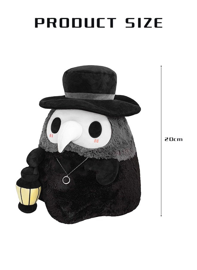Organizer - Plague Doctor Stuffed Animals, 8 Inch Plush Toy with Lantern Cool Toys Crow Plush Gift for Kids - Image 1