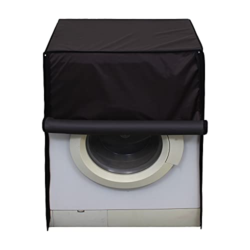 Lithara Waterproof Front Load Washing Machine Cover 7 Kg, 7.2 Kg, 7.5 Kg, 8 Kg (Coffee) - Image 2