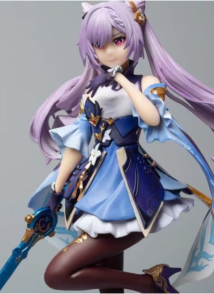 Generic - Genshin Impact KeQing 1/7 Figure Seven Stars of Liyue Game Character PVC Collection Model - Image 1