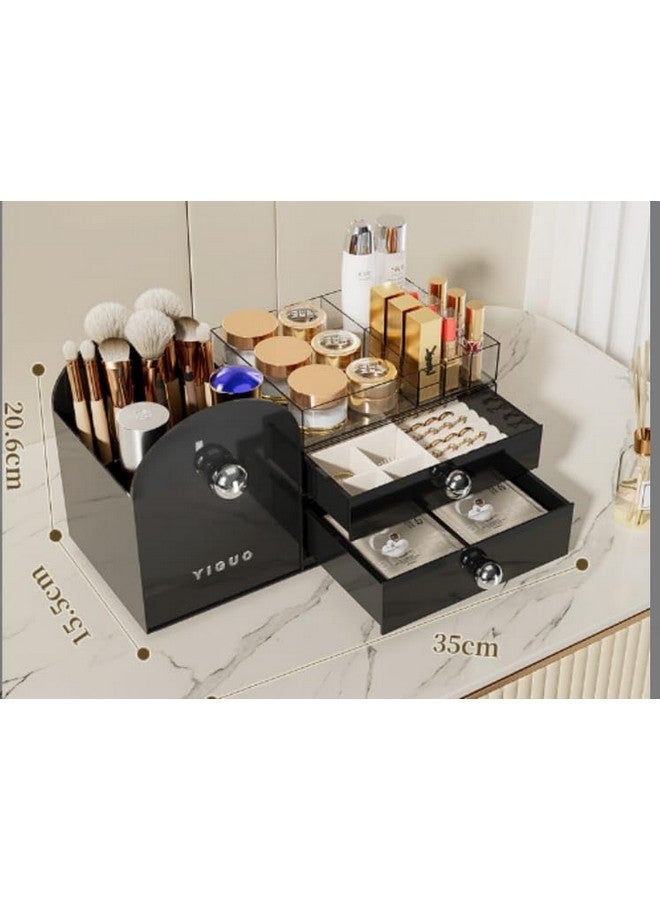 Crobat Effortlessly Organize, Showcase & Access Your Beauty Treasures - Spacious Drawers for Cosmetics, Palettes, Skincare, and Lipsticks - Perfect on Vanity, Desk or Dresser Countertops - Image 3