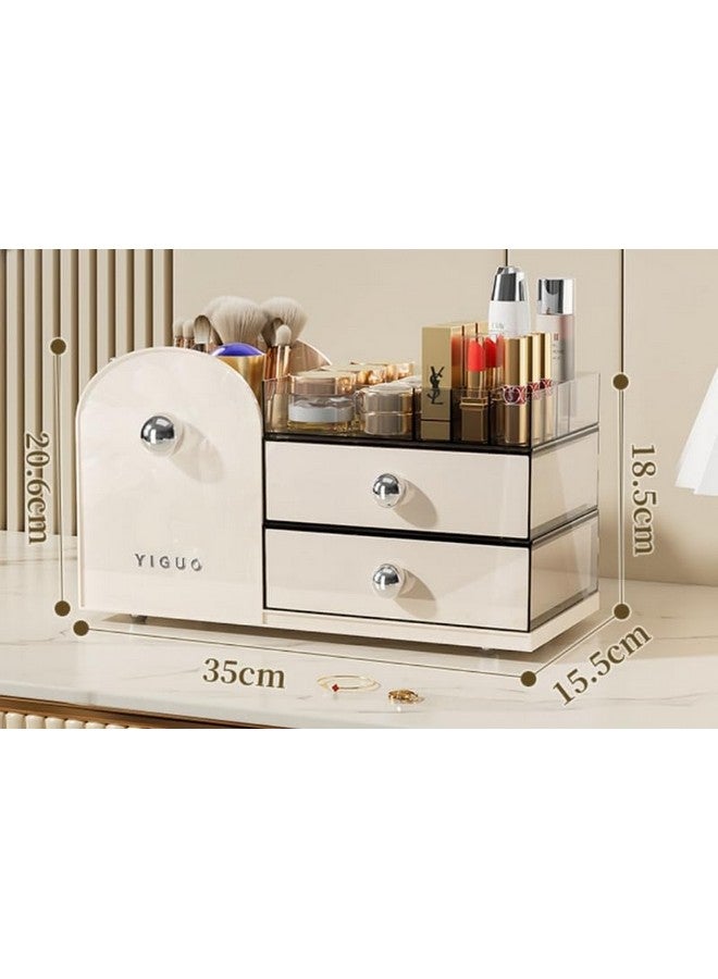 Crobat Effortlessly Organize, Showcase & Access Your Beauty Treasures - Spacious Drawers for Cosmetics, Palettes, Skincare, and Lipsticks - Perfect on Vanity, Desk or Dresser Countertops - Image 4