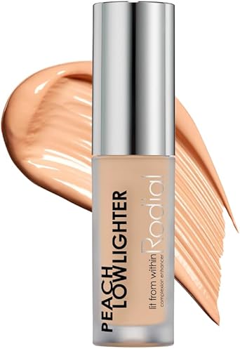 Rodial روديال بيش لو لايتر حجم سفر 16 مل تركيبة غير لامعة للبشرة الداكنة خافي عيوب مرطب مع كافيين وحمض الهيالورونيك - Image 1