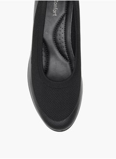 Le Confort Womens Textured Shoes With Wedge Heels  - Image 4