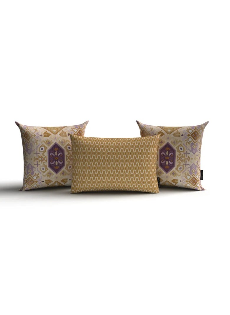 boho 01 Cushion Set Water-Repellent With Filling