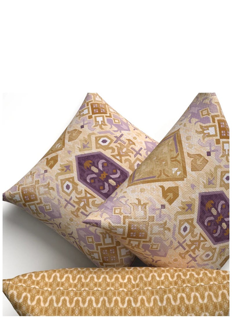 boho 01 Cushion Set Water-Repellent With Filling