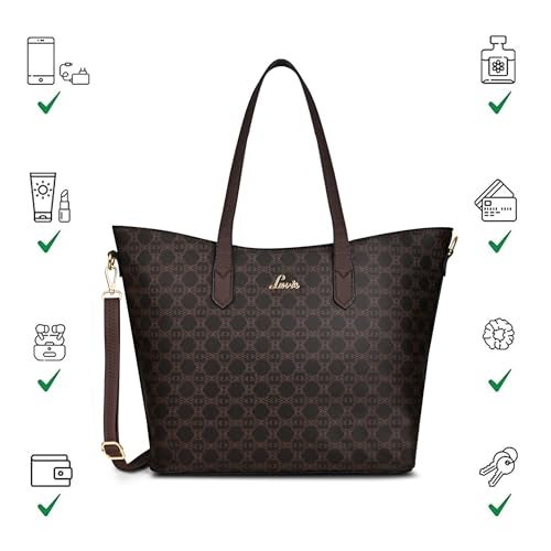 Lavie Women's Hailon Tote Handbag | Tote Bag for Work | Ladies Purse | Stylish Shoulder Bag | Gift for Women - Image 5