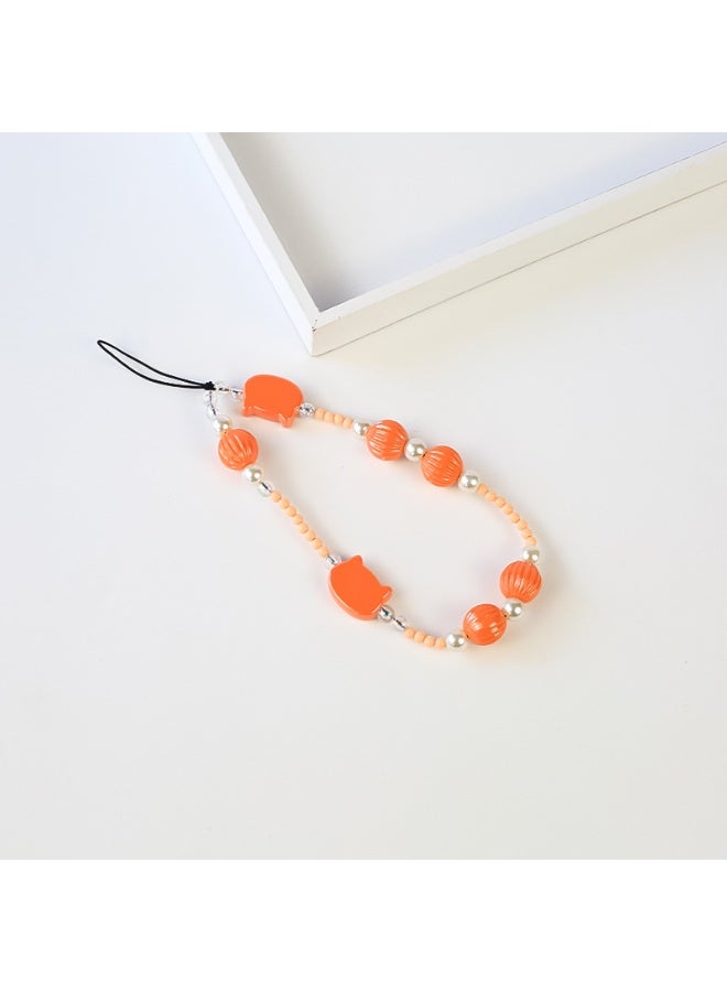 NIBEMINENT Phone Charm/ Chain Strap for Women Girls, Shumei Creativity Cell Phone Case Lanyard Wrist Strap