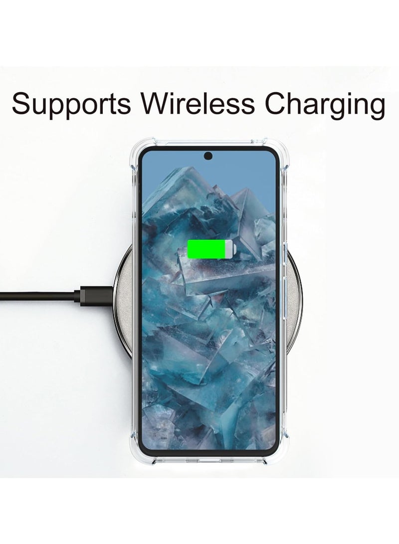 Techie Google Pixel 8 Pro TPU Bumper Corner Case with Camera Lens Protection Transparent Protective Back Cover - Image 3