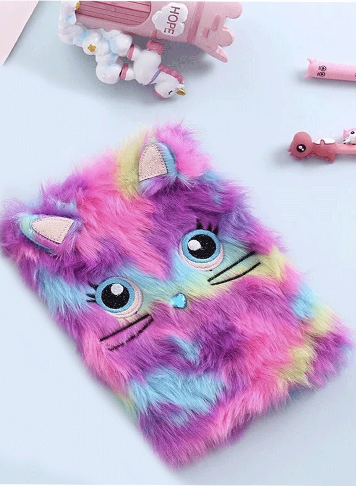 Cute Cat Colorful Notebook - Image 1