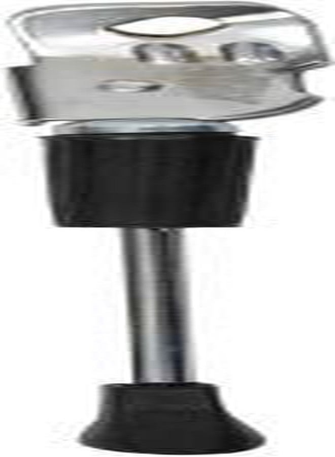 Nanak Brass Side Stand for Bicycles, (Silver, 26, Large)