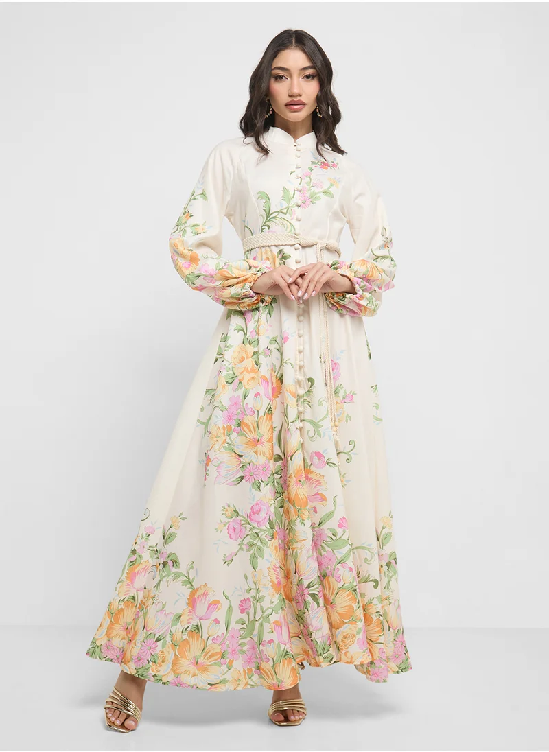 ELLA Floral Print Dress