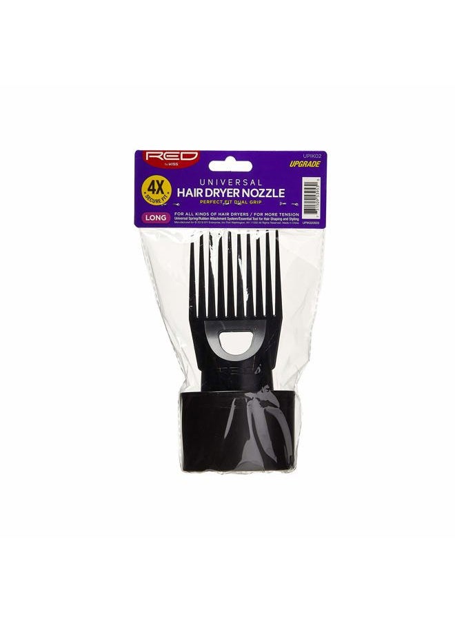Red by Kiss - Universal Hair Dryer Nozzle, Long Comb - Image 1