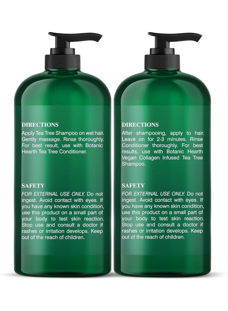 بوتانيك هيرث مجموعة شامبو وبلسم للشعر المجعد | لفك تشابك الشعر وتحديد التجعيدات وتحسينها | مع زيت الجوجوبا وفيتامين اي | خالي من الكبريتات | 2 × 473 مل بوتانيك هيرث - Image 2