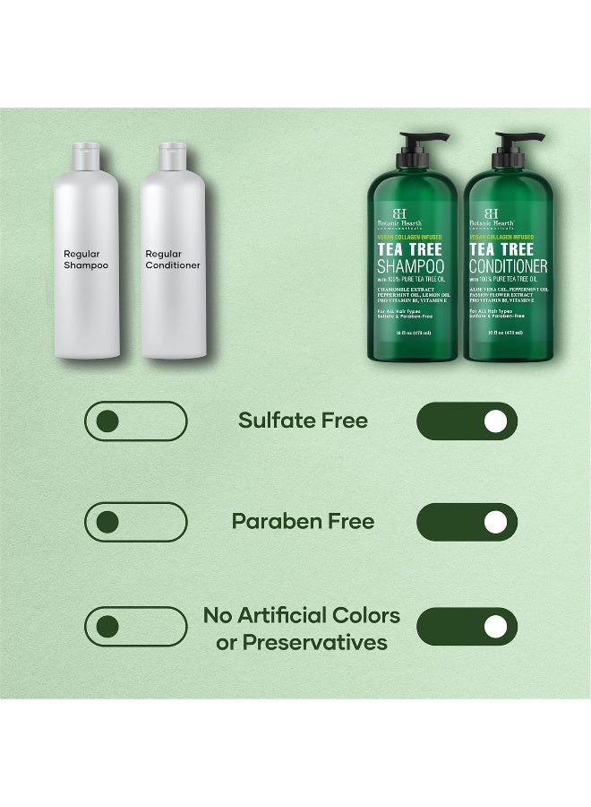 بوتانيك هيرث مجموعة شامبو وبلسم للشعر المجعد | لفك تشابك الشعر وتحديد التجعيدات وتحسينها | مع زيت الجوجوبا وفيتامين اي | خالي من الكبريتات | 2 × 473 مل بوتانيك هيرث - Image 4