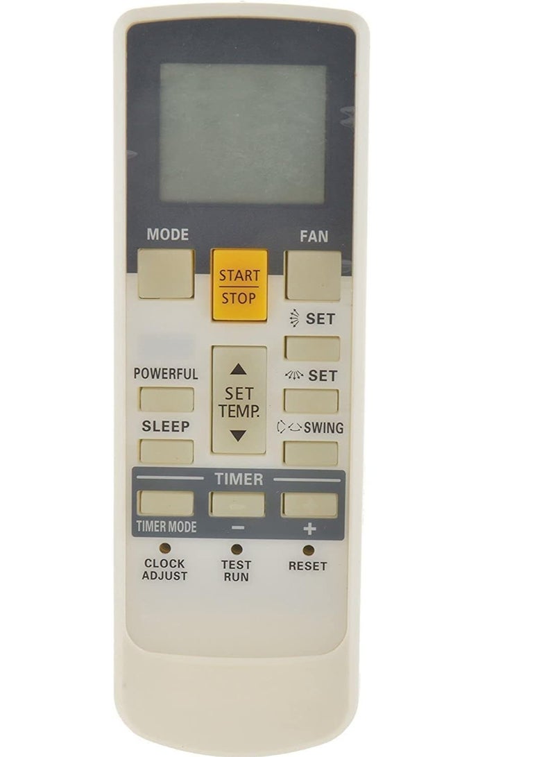 O General Air Conditioner Remote Compatible with O General Split AC Remote Control Model No AR RAJ1E (Please Match The Image with Your Old Remote) (AC-107A) With 2 Cell