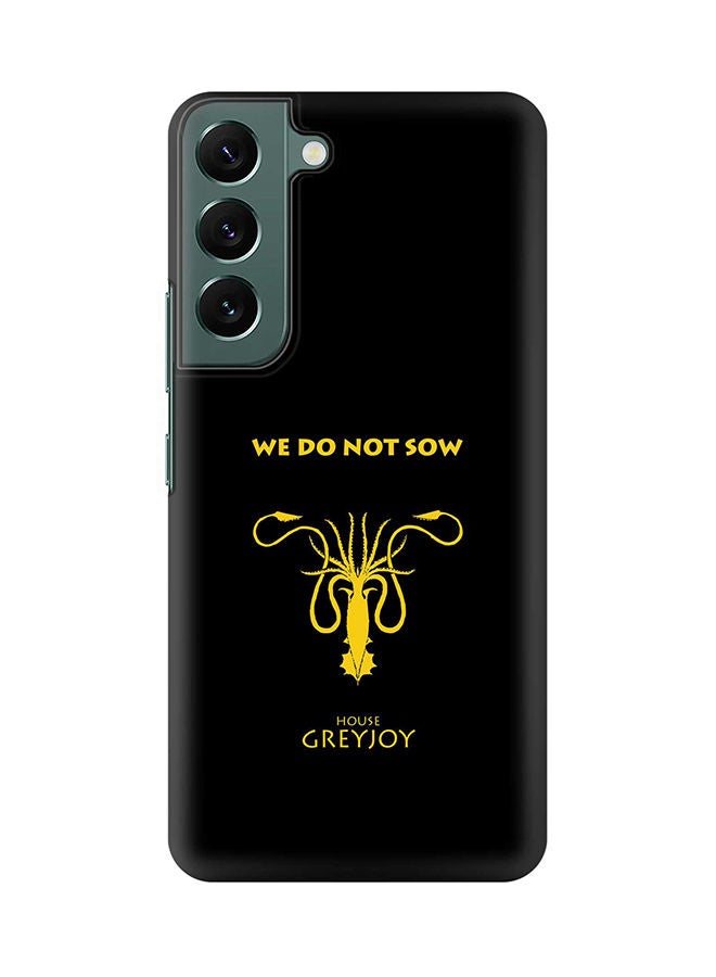 Stylizedd Case for Samsung Galaxy S22+ 5G Slim Snap Classic Series Shield Matte Finish Print - GOT House Greyjoy - Image 1