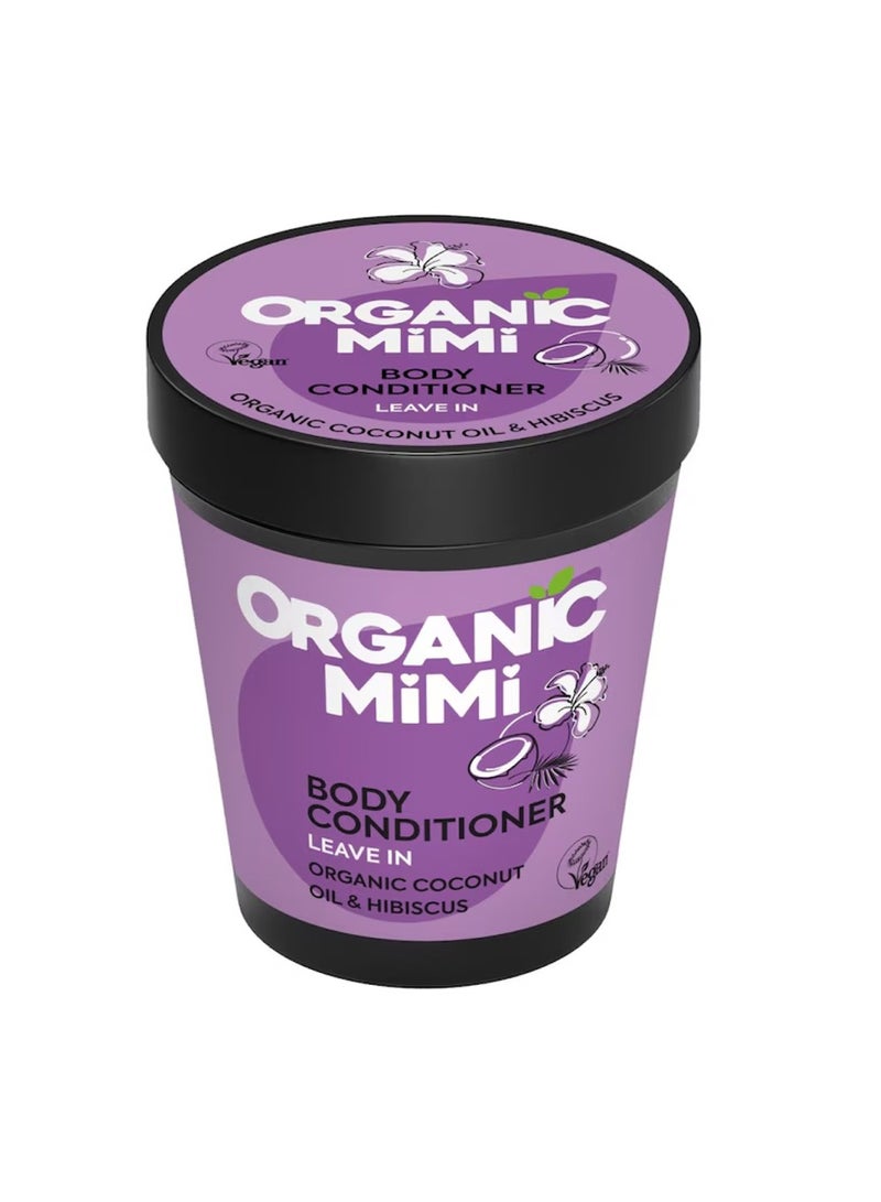 organic mimi Coconut & Hibiscus Body Conditioner Leave In 200ml - Image 1