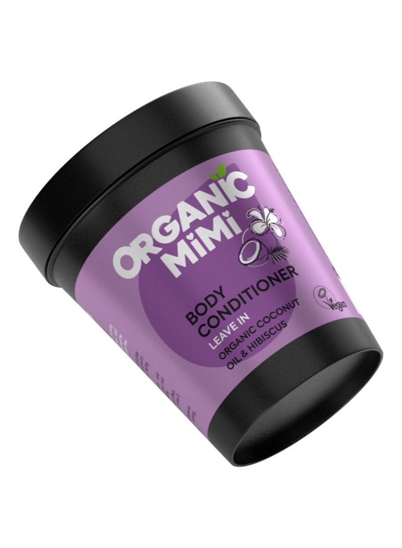 organic mimi Coconut & Hibiscus Body Conditioner Leave In 200ml - Image 2