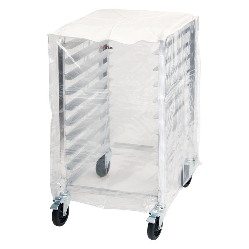 Winco Winco Cover for 10-Tier Sheet Pan Rack ALRK-10 and ALRK-10BK,Clear,Medium
