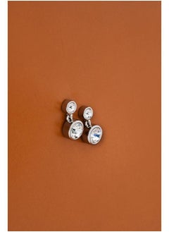 Karen Millen Crystal Dot Drop Earring  - Image 3