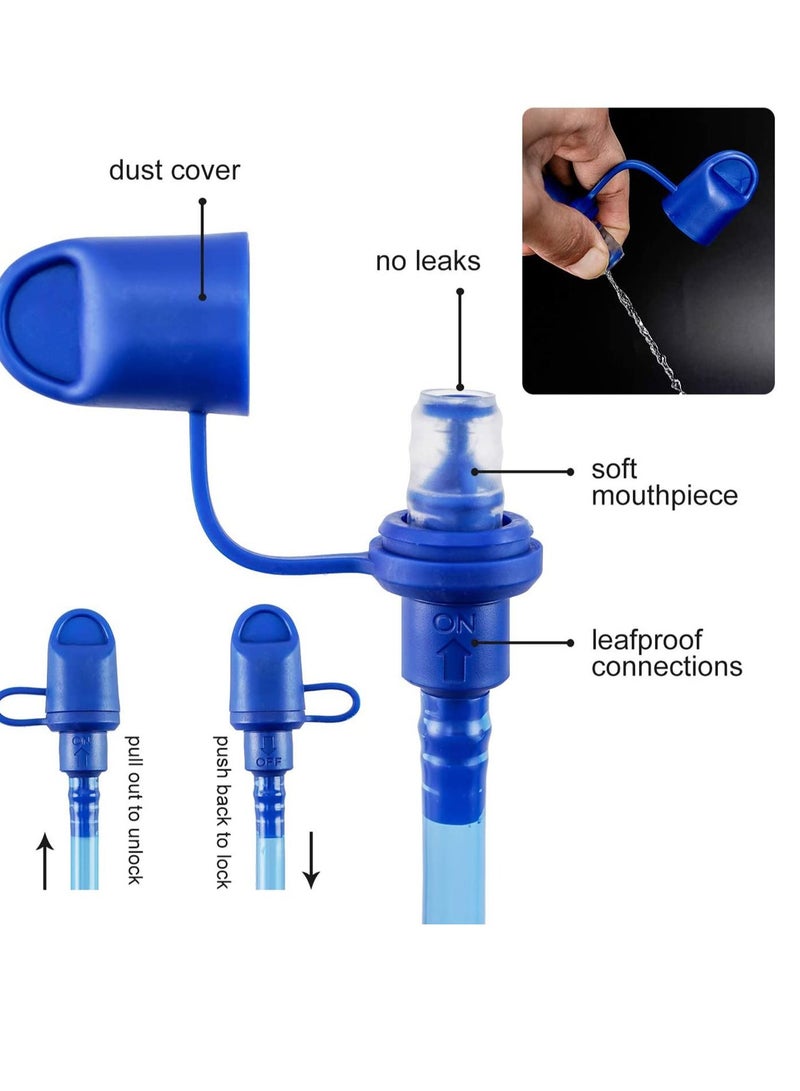 KASTWAVE حقيبة ترطيب للدراجات مع خزان ماء خالي من PBA للتشغيل وركوب الدراجات والمشي والتسلق والتزلج والصيد - Image 4