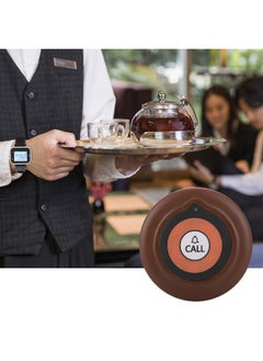 Thoraya Wireless Caregiver Pager Set Hotel Paging System Smart Call Button 1 Wristwatch 10 Buttons  - Image 5
