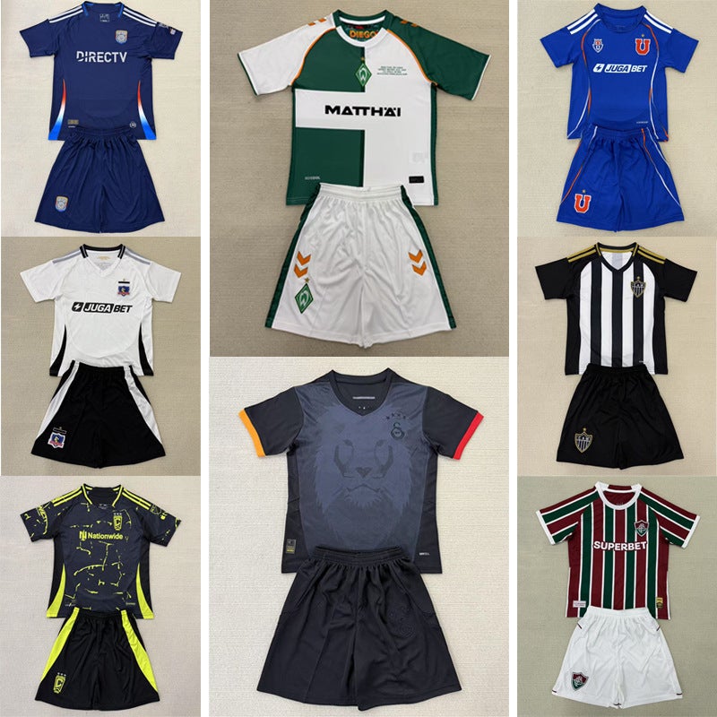 Unpopular Jersey Colo Catholic University Of Chile Short-Sleeved Soccer Suit Suit Adult Children'S Sportswear Home And Away - Image 2