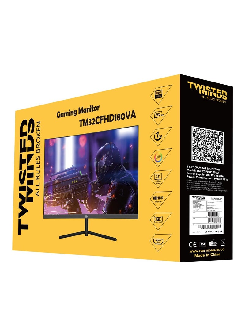 Twisted Mind - Twisted Minds 32 Curved Gaming Monitor - Image 1