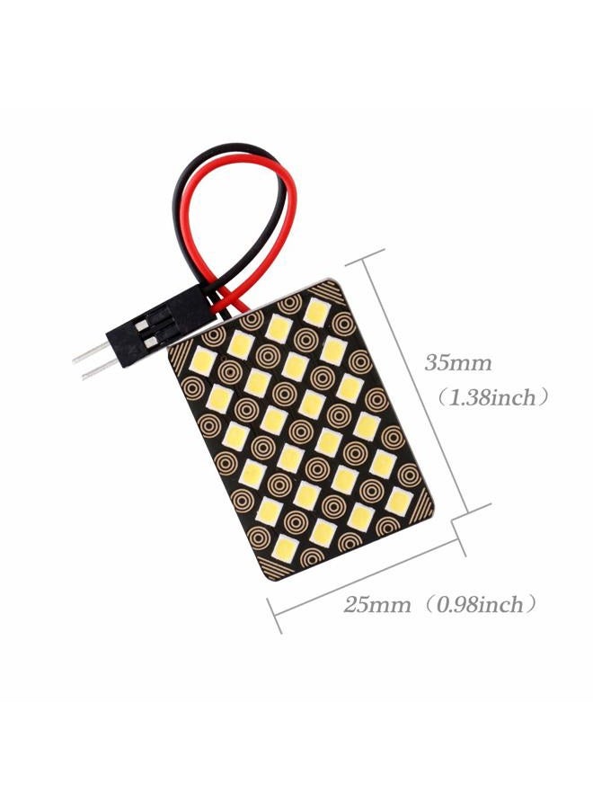 GLL Panel Interior Dome LED Reading Lights for Car Auto 2835 24-SMD White DC12V T10+BA9S+Festoon Adapter Pack of 4 - Image 2