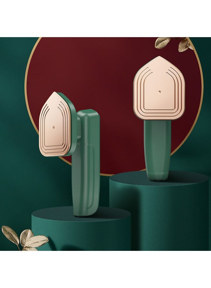 DubaiGallery مكواة بخار احترافية صغيرة، مكواة بخار صغيرة محمولة باليد، مكواة كهربائية خفيفة الوزن بلوحة تيتانيوم، تدعم المكواة الجافة والرطبة، مناسبة للاستخدام العائلي والسفر - Image 2