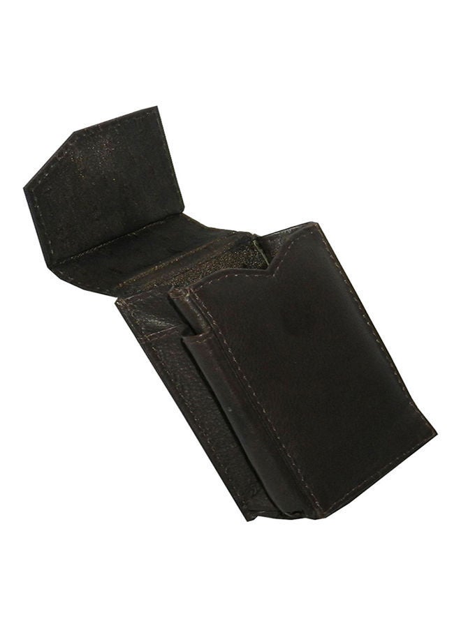 NIBEMINENT Leather Cigarette Pouch Black  - Image 4