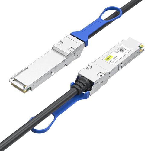 10Gtek 100G QSFP28 DAC Cable - 100GBASE-CR4 QSFP28 to QSFP28 Passive Direct Attach Copper Twinax Cable for Cisco QSFP-100G-CU2M, 2-Meter - Image 2