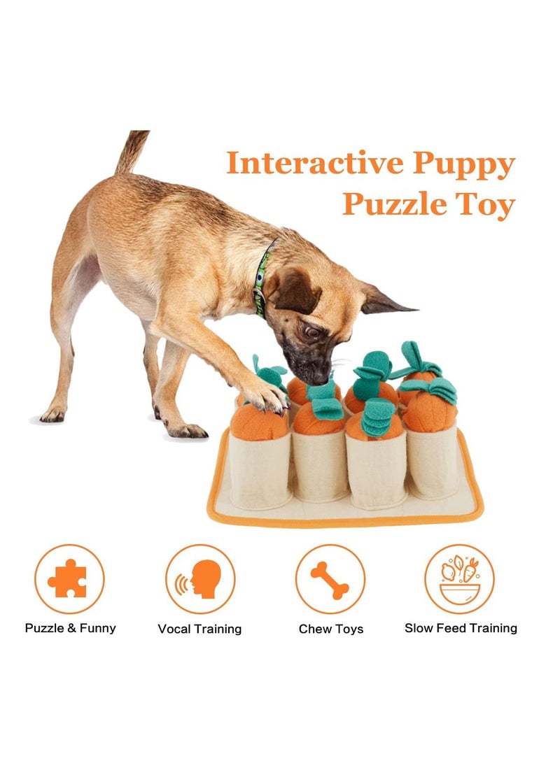 KASTWAVE Dog Snuffle Mat, Pet Food Feeding Mat Treat Puzzle Toys Sniff Mat Nosework Feeding Mat Slow Feeder Interactive Dog Puzzle Toys for Training and Encourages - Image 5