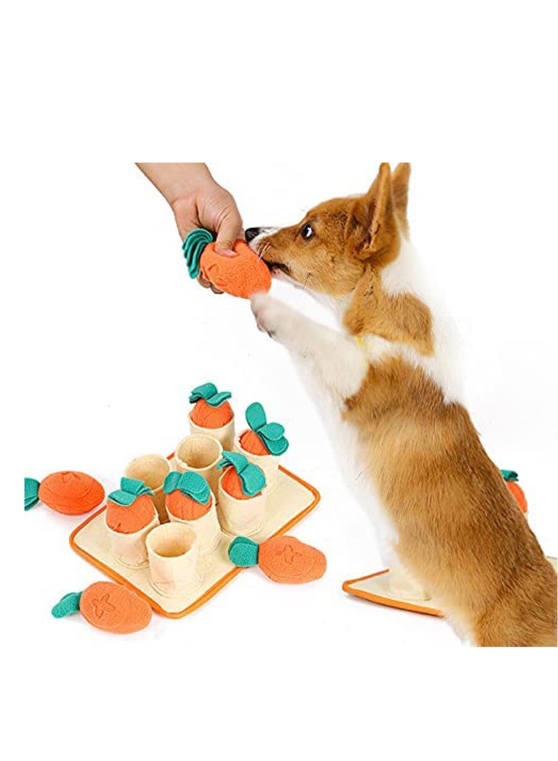 KASTWAVE Dog Snuffle Mat, Pet Food Feeding Mat Treat Puzzle Toys Sniff Mat Nosework Feeding Mat Slow Feeder Interactive Dog Puzzle Toys for Training and Encourages - Image 1