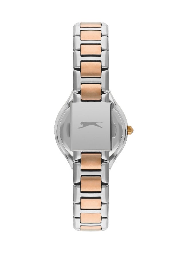 Slazenger - ساعة سلازنجر النسائية التناظرية ذات الميناء الفضي - SL.9.2254.3.05 - Image 1
