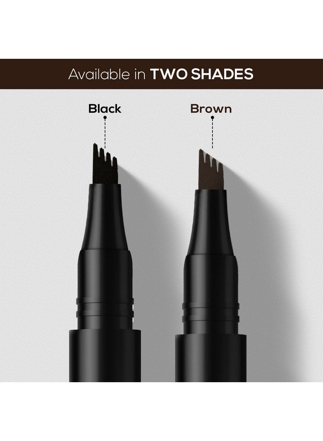 Renee Browfill Eyebrow Pen- Brown, Waterproof & Smudge-Proof, One Swipe Application With Micro Precision, Natural & Long-Lasting Finish, For Denser & Fuller Eyebrows, Easy To Use, Cruelty-Free - Image 5